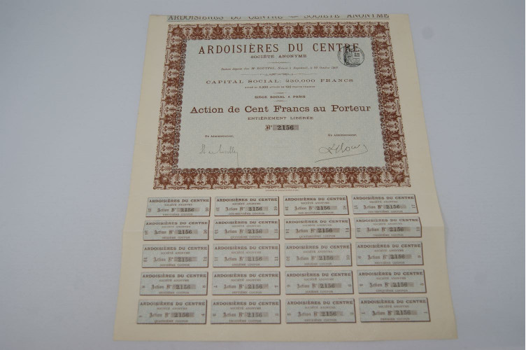 Ardoisières du Centre