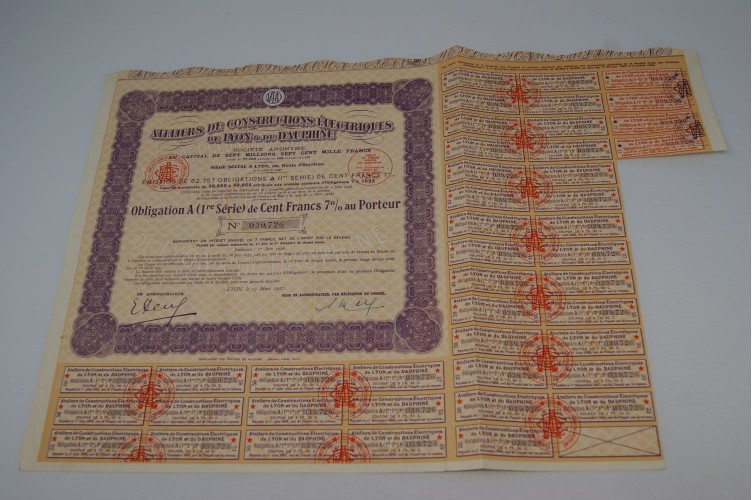 Ateliers de constructions éléctriques de Lyon et du Dauphiné