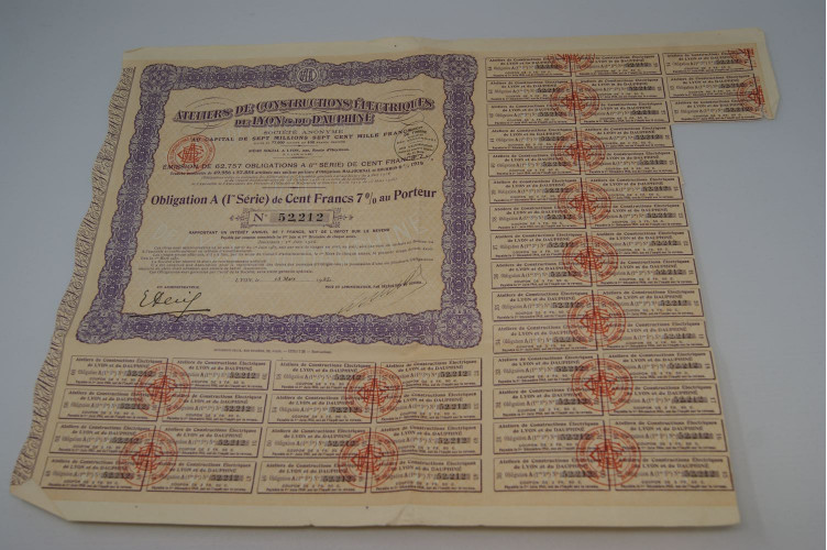 Ateliers de constructions éléctriques...