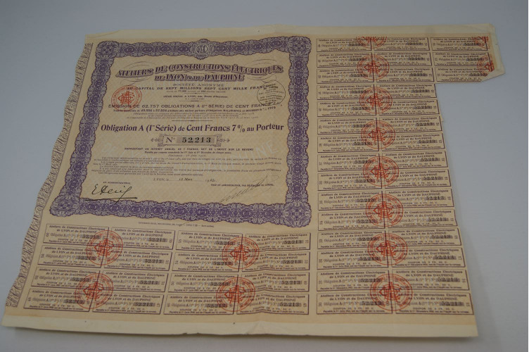 Ateliers de constructions éléctriques...