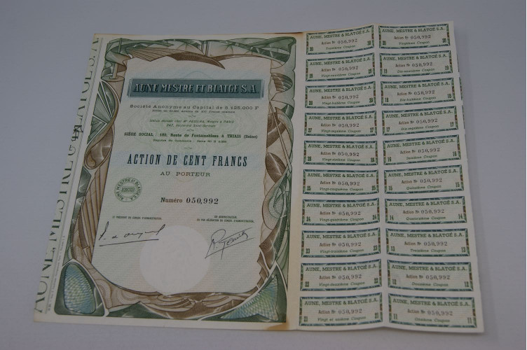 Aune Mestre et Blaige S.A