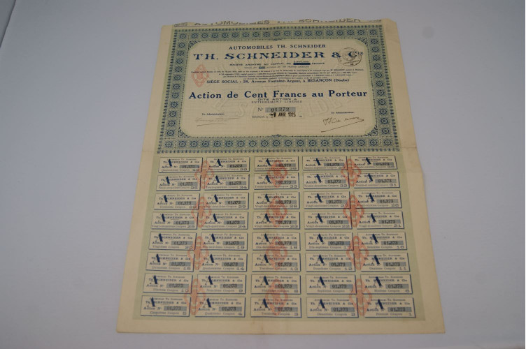 Automobiles TH. Schneider & Cie.