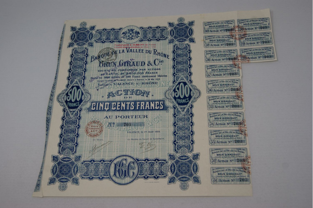 Banque de la Vallée du Rhône Brun Giraud & Cie.