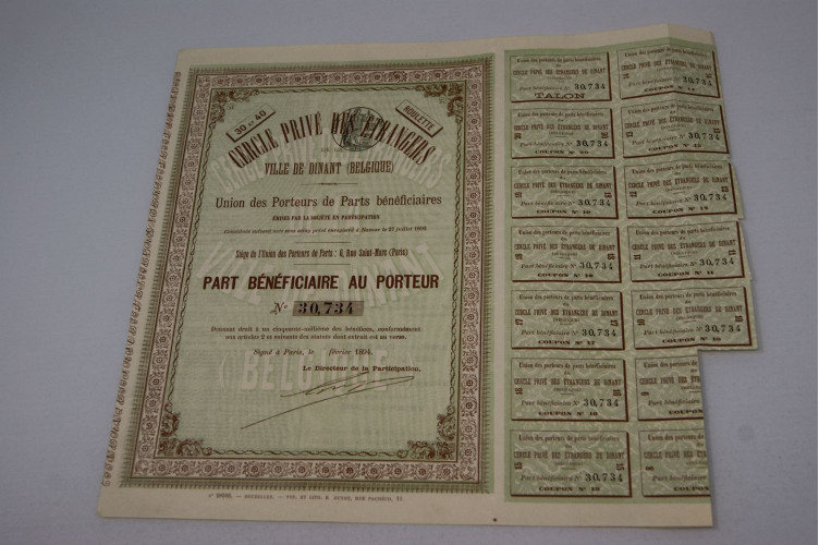 Cercle privé des étrangers de la ville de Dinant