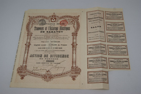 Compagnie belge pour les Tramways et l'Eclairage Electrique de Saratov