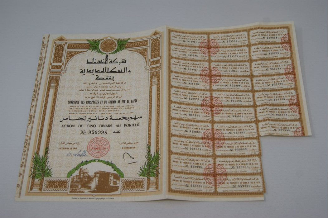 Compagnie des phosphateset du chemin de fer de Gafsa