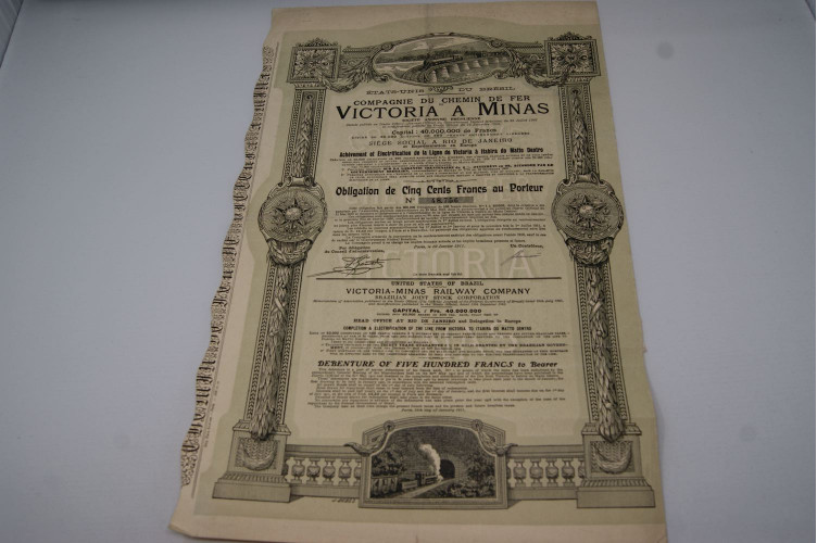Compagnie du chemin de fer de Victoria A Minas