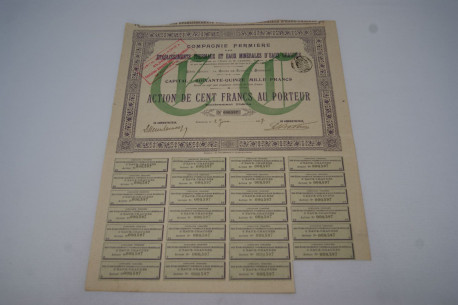 Compagnie fermière des établissements thermaux et eaux minérales d'eaux chaudes