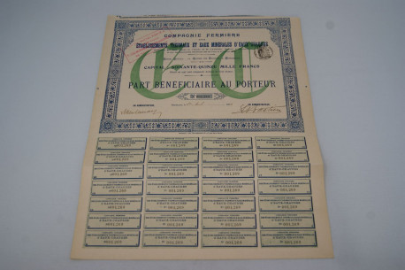 Compagnie fermière des établissements thermaux et eaux minérales d'eaux chaudes