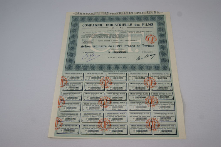 Compagnie industrielle des films