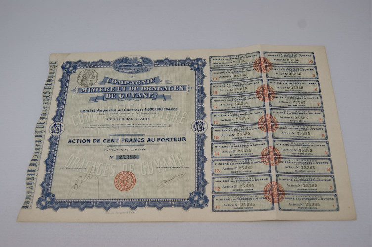 Compagnie minière et de dragages de Guyane