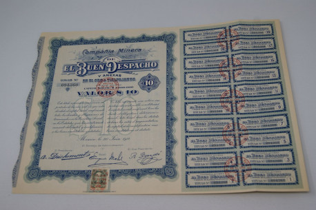 Compañia Minera de El Buen Despacho y Anexas en El Oro & Tlalpujahua