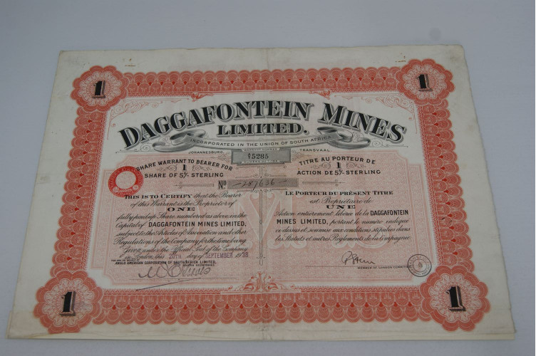 Daggafontein Mines