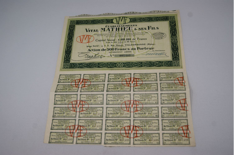 Etablissements Vital Mathieu et ses fils