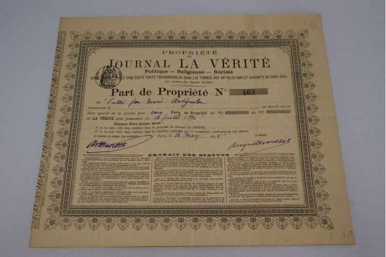 Journal La Vérité