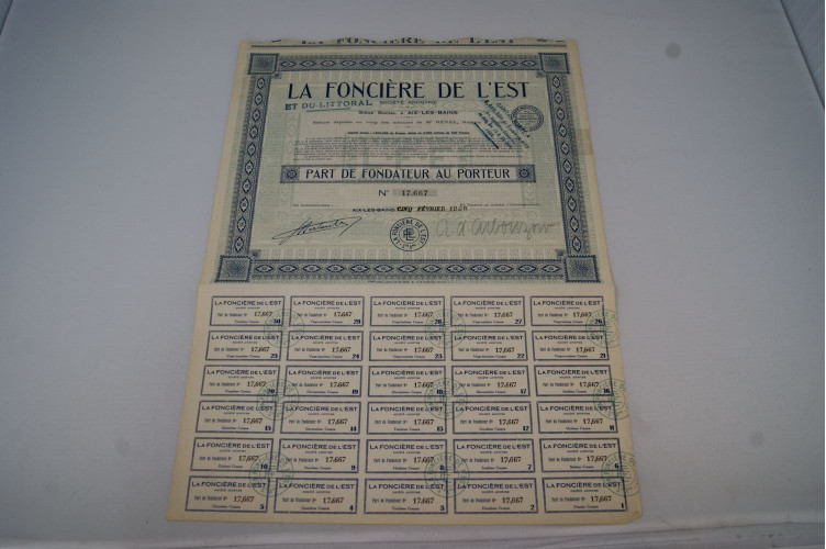 La Foncière de l'est et du littoral