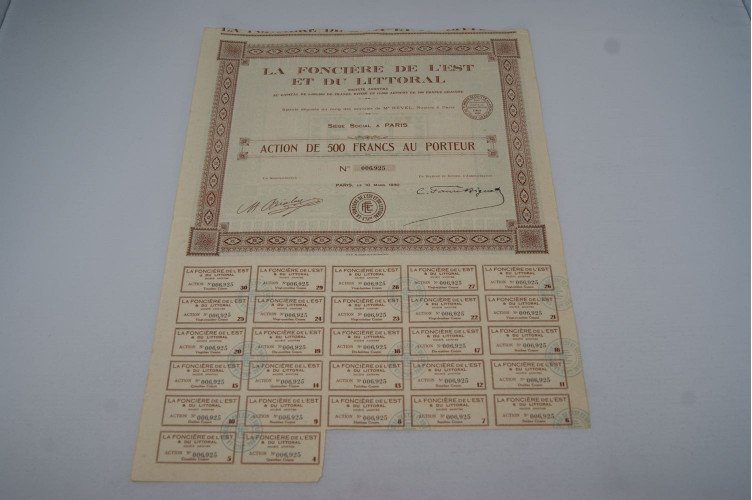 La foncière de l'est et du littoral