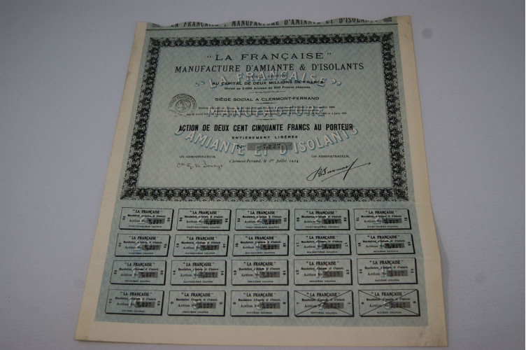 La Française Manufacture d'amiante et d'isolants