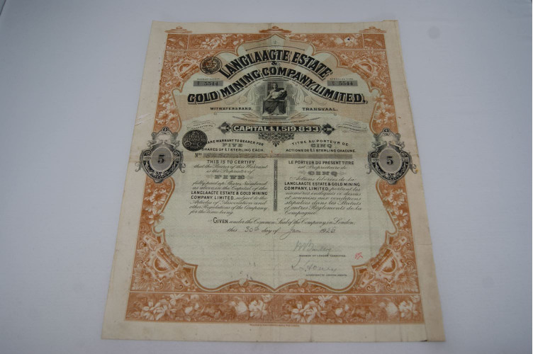 Langlaagte Estate & Gold Mining Company Limited