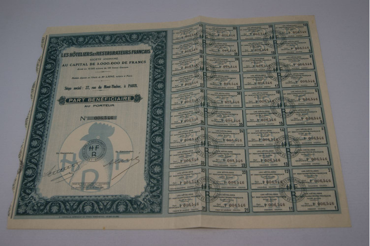 Les Hôteliers et Restaurateurs Français