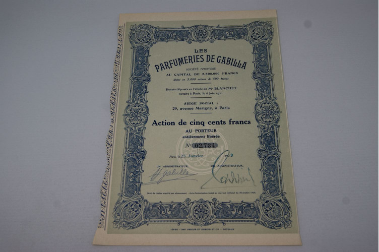 Les parfumeries de Gabilla