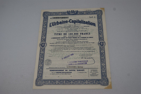 L'Urbaine-Capitalisation