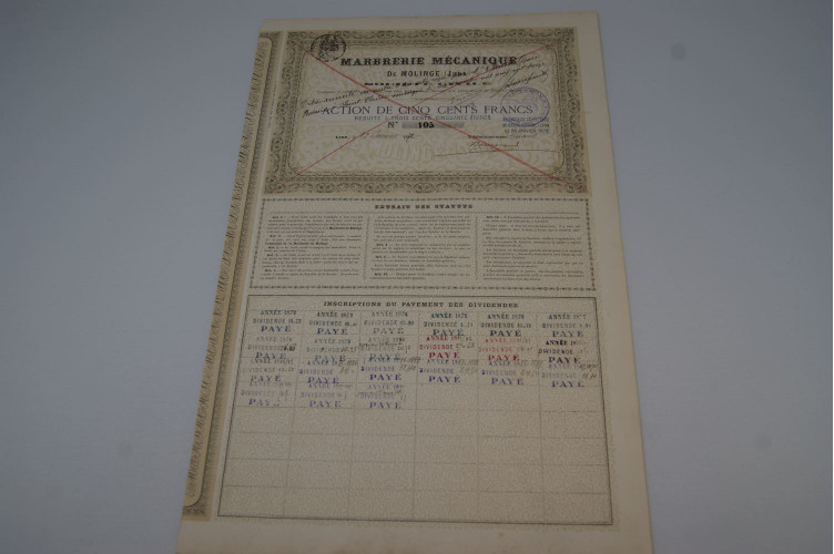 Marbrerie Mécanique