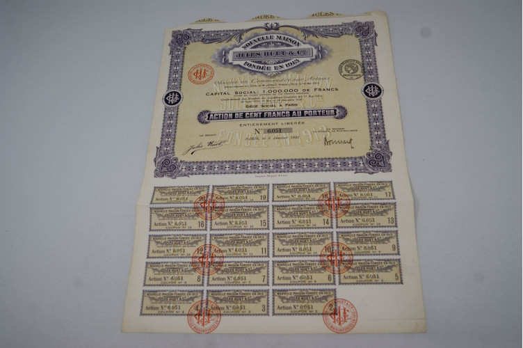 Nouvelle maison Jules Huet & Cie.