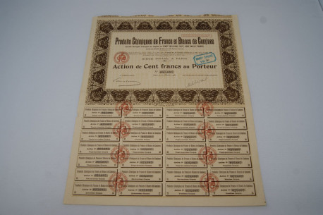 Produit chimiques de France et Blancs de Comines