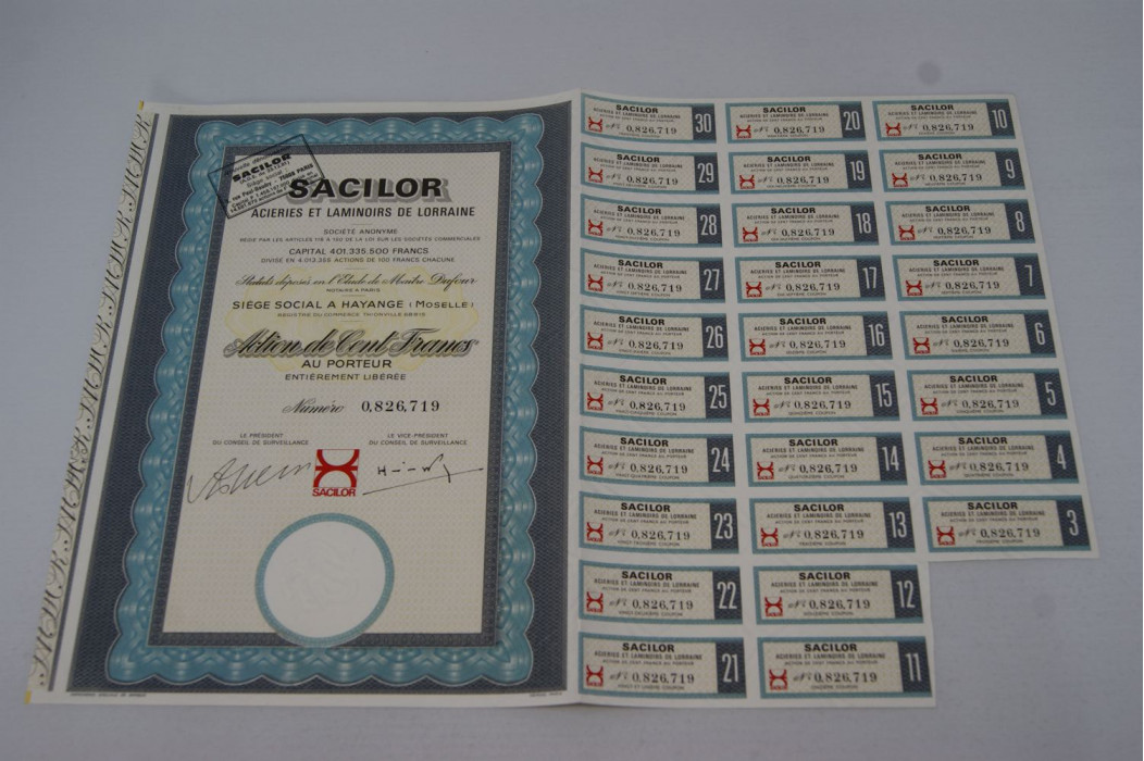 Sacilor acieries et laminoirs de Lorraine