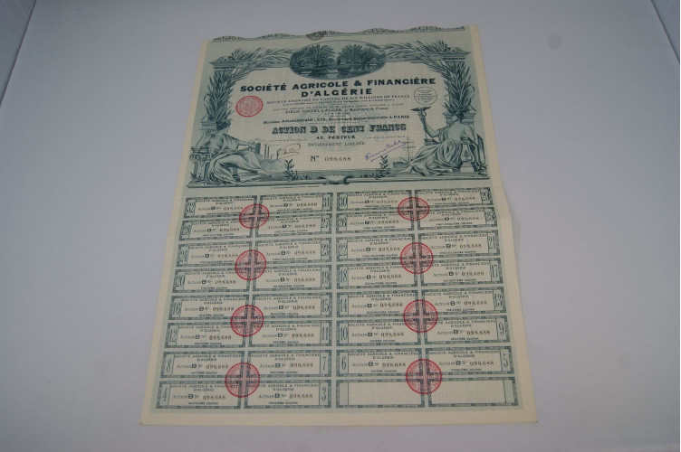 Société agricole et financière d'Algérie