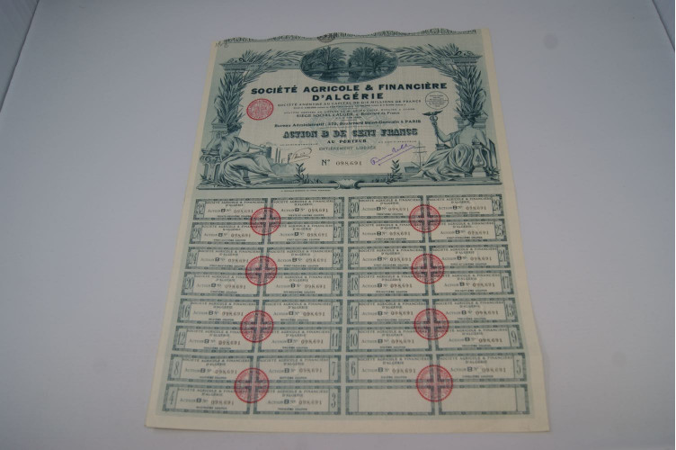 Société agricole et financière d'Algérie
