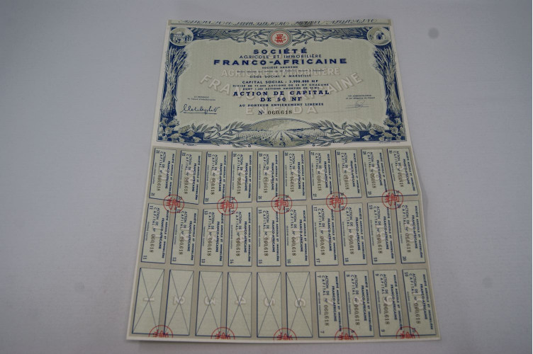 Société agricole et immobilière franco-africaine