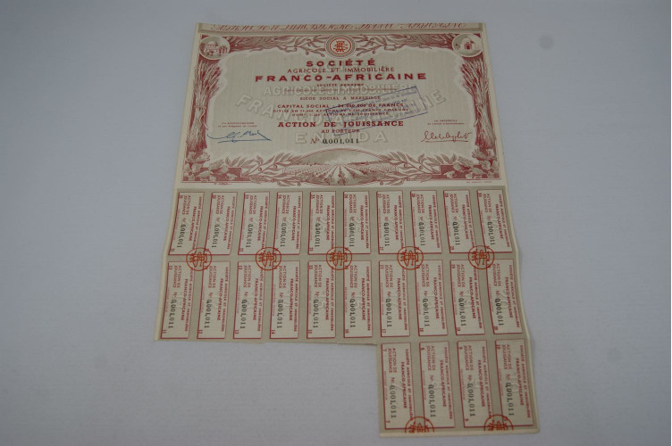 Société agricole et immobilière franco-africaine