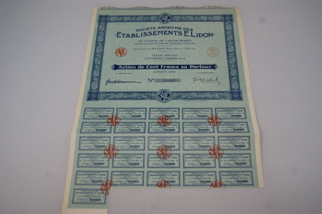 Société anonyme des Etablissements E. Lidon