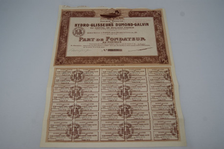 Société anonyme des hydro-glisseurs Dumons - Galvin