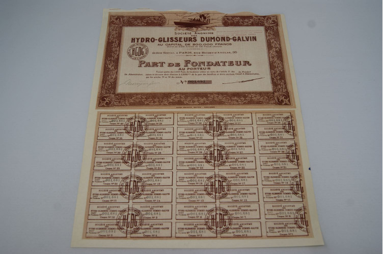 Société anonyme des hydro-glisseurs...