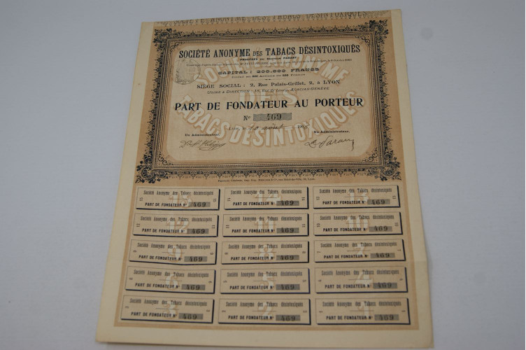 Société anonyme des Tabacs Désintoxiqués