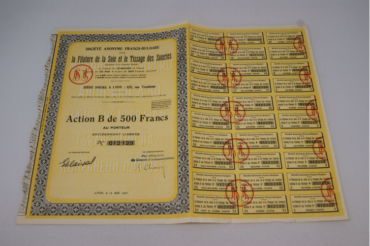Société anonyme franco-bulgare pour...