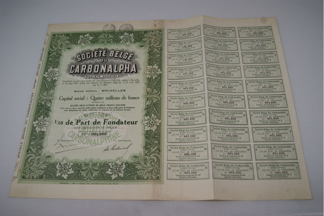 Société belge du carbonalpha