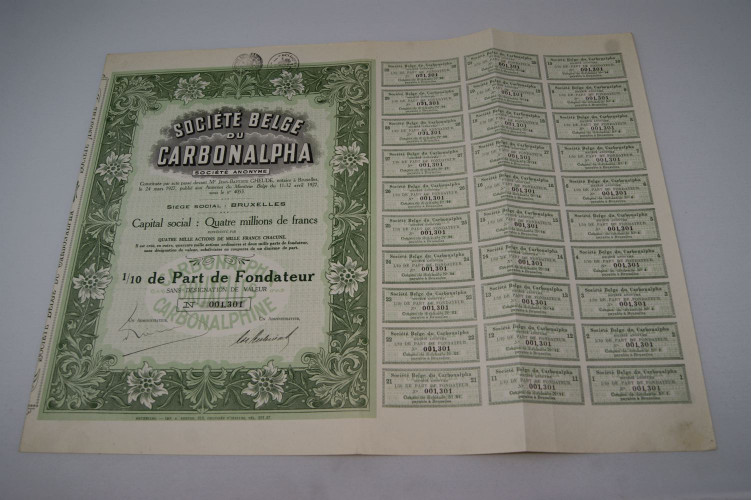 Société belge du carbonalpha