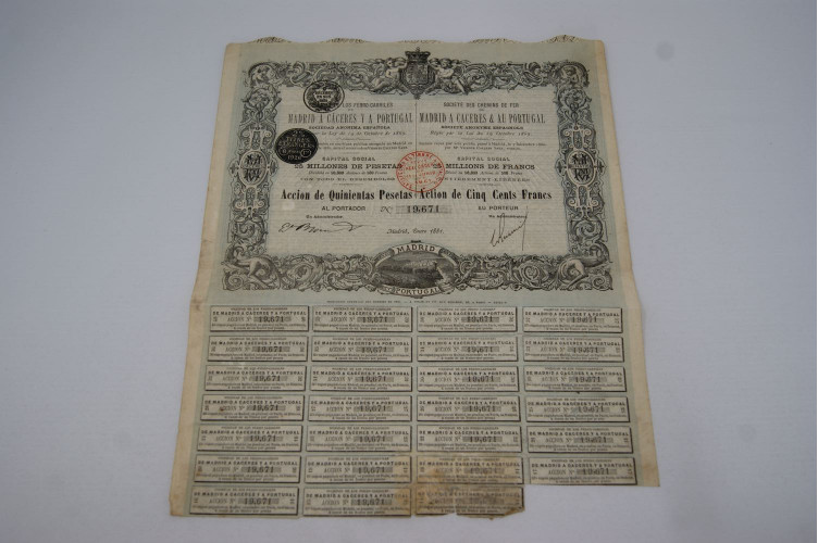 Société des chemins de fer de Madrid à Caceres et au Portugal