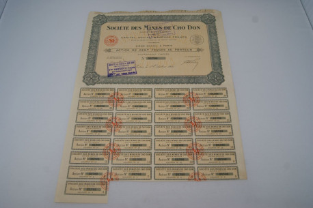 Société des Mines de Cho Don