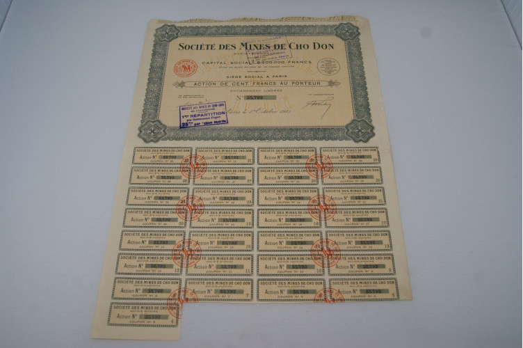 Société des Mines de Cho Don