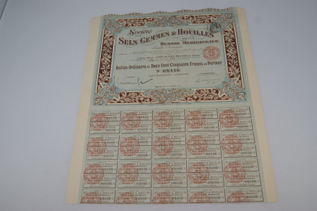 Société des sels gemmes et houilles de la Russie méridionale