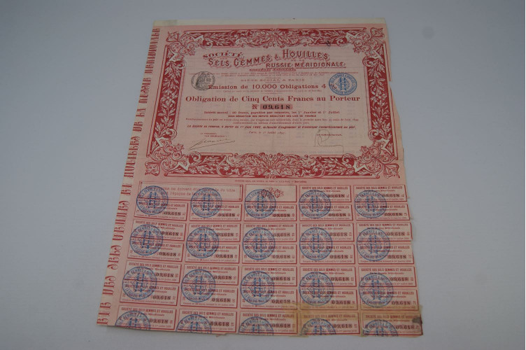 Société des sels gemmes et houilles de la Russie méridionale