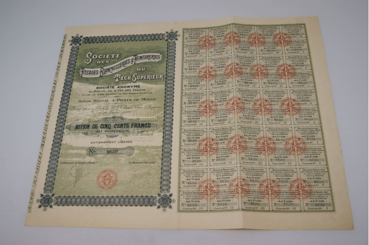 Société des tissages-blanchisserie et teinturerie du Tech Supérieur