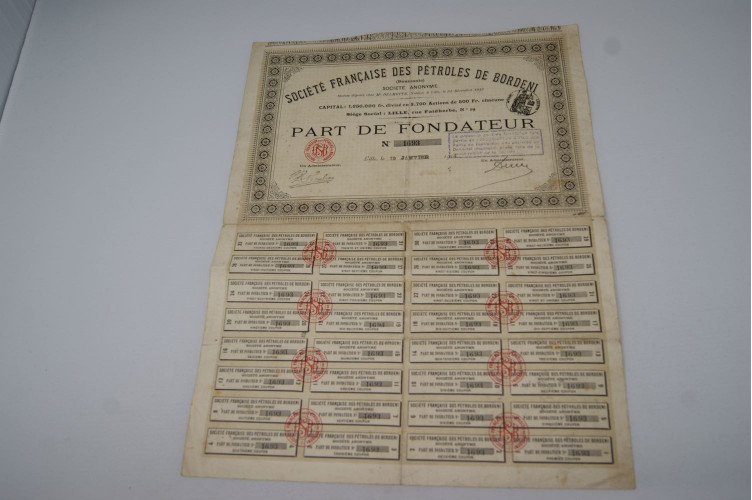 Société Française des pétroles de Bordeni