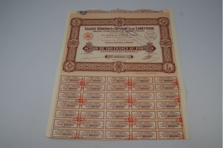 Société générale d'Optique et de lunetterie