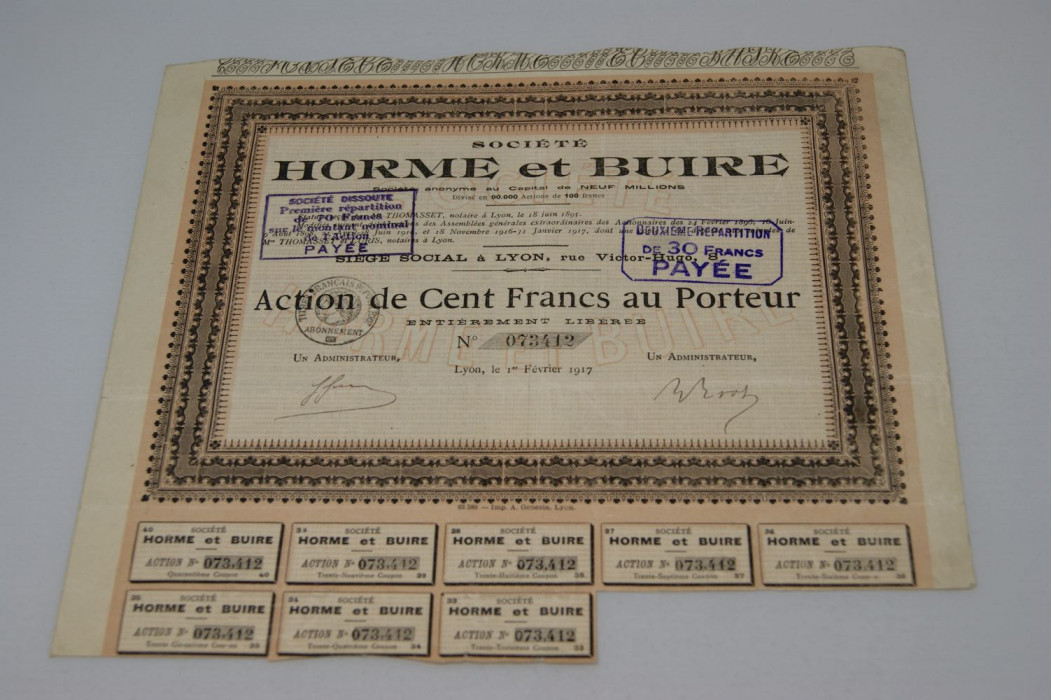 Société Horme et Buire